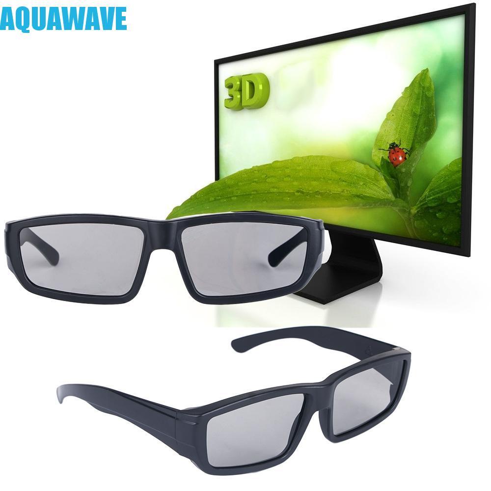 แว่นตาภาพยนตร์ AQUAWAVE Passive Circular Home Theater โปรเจคเตอร์ Cinema 3D เกม 3D Vision