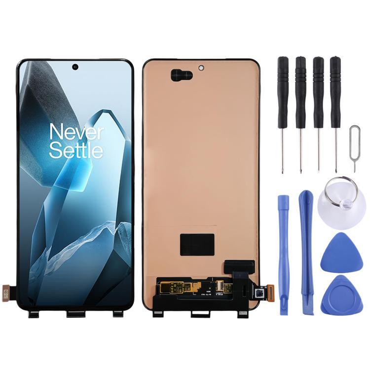 สําหรับ OnePlus 13 CPH2655 CPH2653 PJZ110 หน้าจอ LCD AMOLED พร้อม Digitizer Full Assembly ไม่มีลายนิ