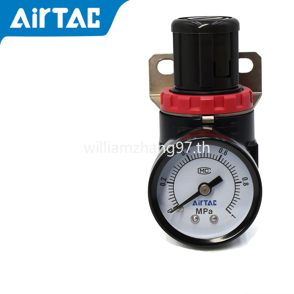 AIRTAC Air Source Treatment Unit Pneumatic Adjustable Pressure Regulator / Air Pressure Regulator AR