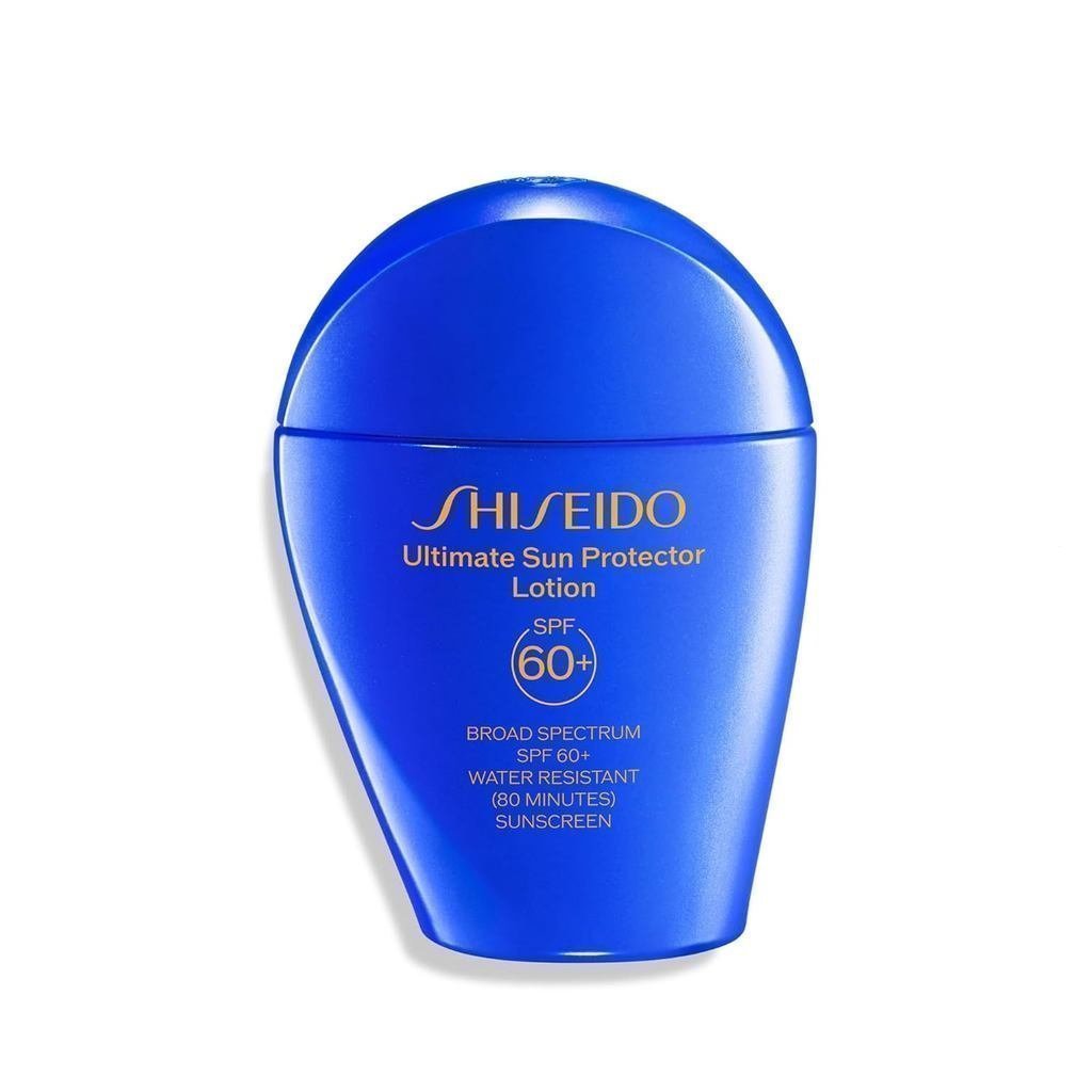 Shiseido Ultimate Sunscreen Lotion-Wide Spectrum Invisible Sunscreen เหมาะสําหรับสูตรผิวหน้าและผิวกา