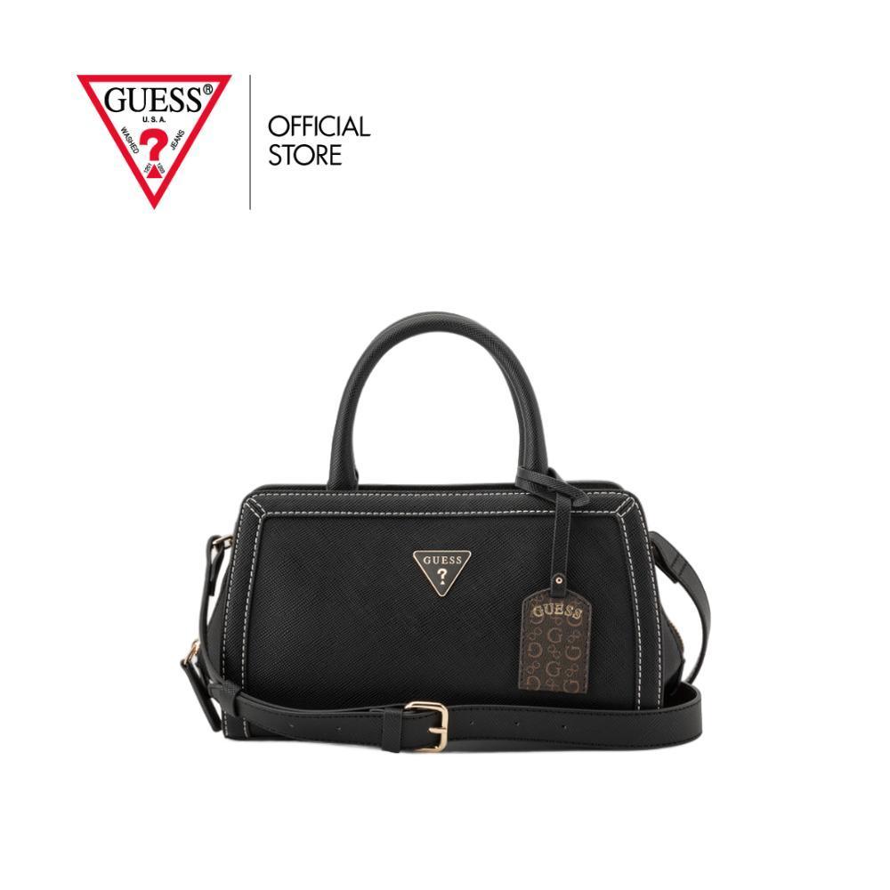 GUESS กระเป๋า รุ่น EG327406 CADENCE SATCHEL สีดำ