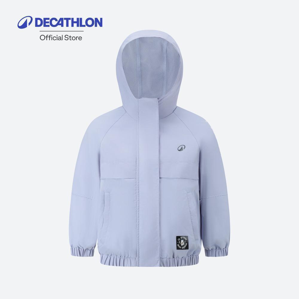Decathlon Kid Hiking Jacket Mh100 เสื้อแจ็คเก็ตเดินป่าสำหรับเด็กรุ่น Mh100