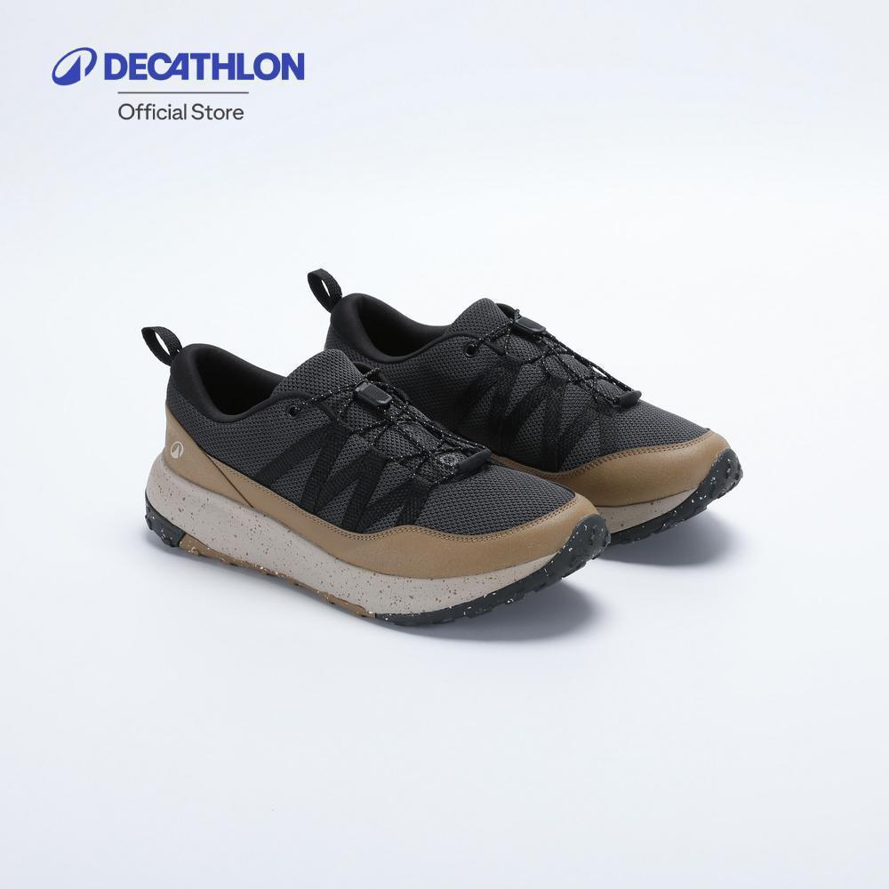 Decathlon Men’S Low-Rise Hiking Boots รองเท้าเดินป่าข้อต่ำสำหรับผู้ชาย รุ่น Nh500 Easy - Beige/Black
