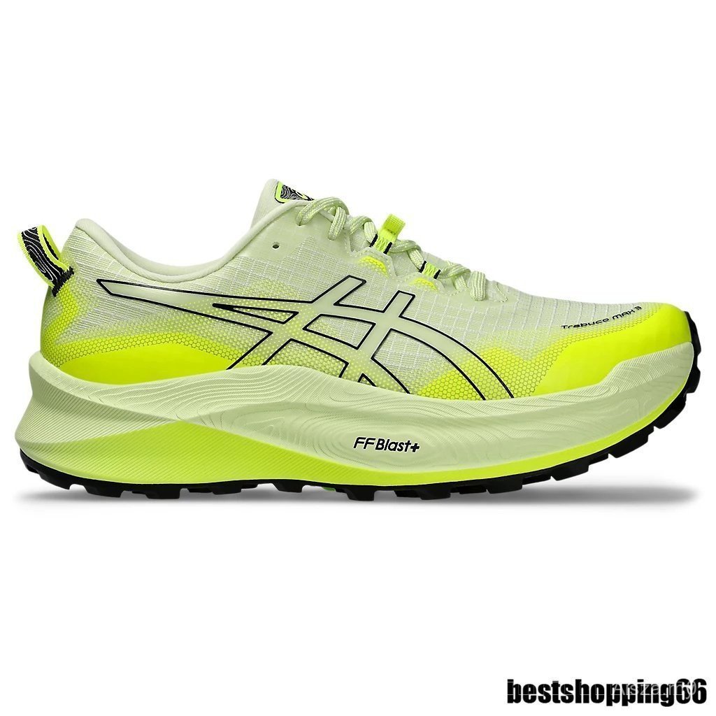2026 Asics Trabuco Max 3 รองเท้าวิ่งผู้ชายและผู้หญิง Breathable ShockAbsorbing HKX4 N2VD