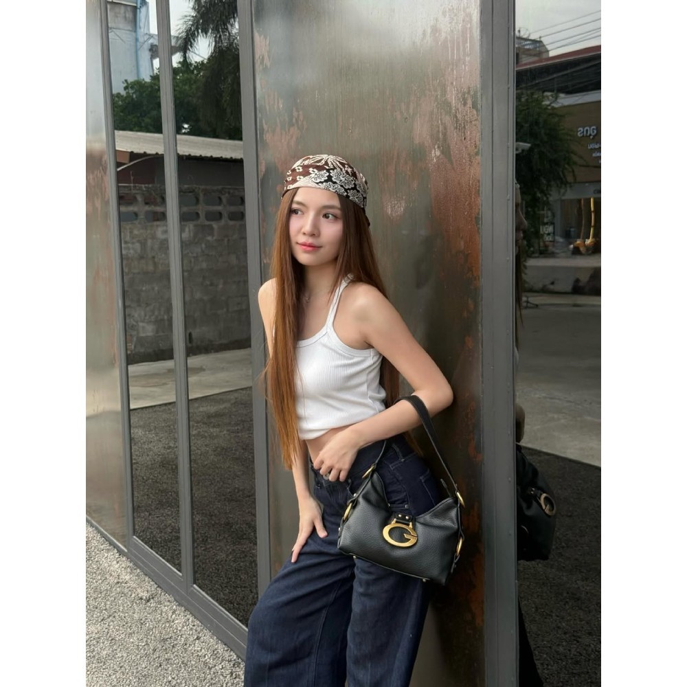 GUESS حقيبة كتف CAMDEN Mini — صورة 7