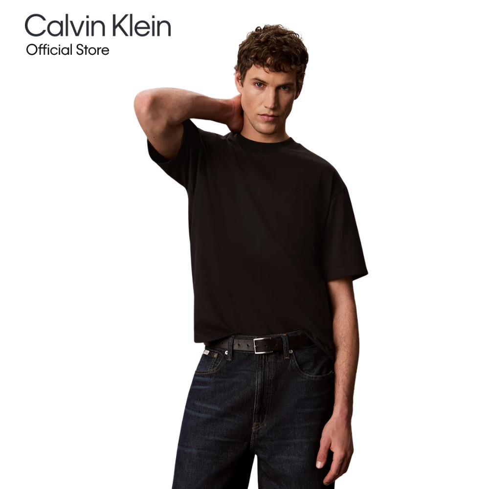CALVIN KLEIN تيشيرت رجالي Cooling Jersey Monogram Relaxed — صورة 5