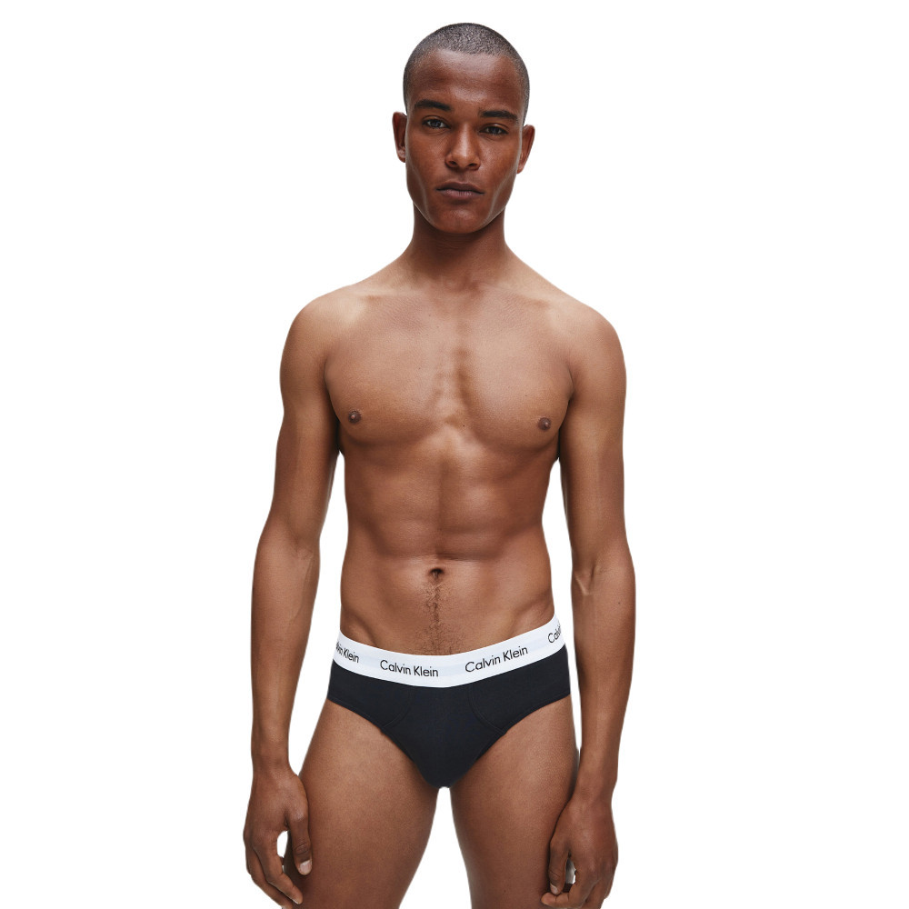 CALVIN KLEIN سليب رجالي Hip Brief ‏(3 قطع)