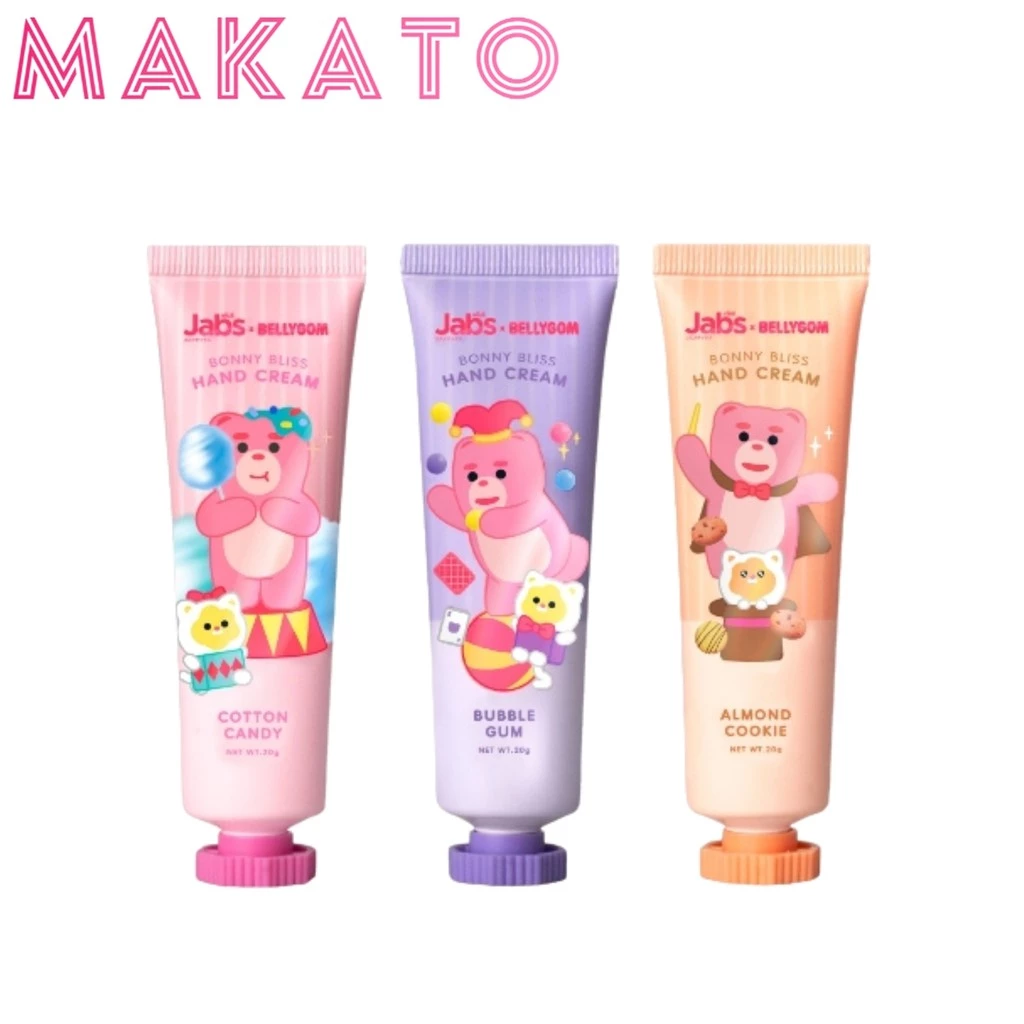 Jabs x BELLYGOM Hand Cream แจ๊บส์ ครีมทามือ มีกลิ่นหอมสดชื่น แจ้บ แฮนครีม เลือกได้ 3 สูตร