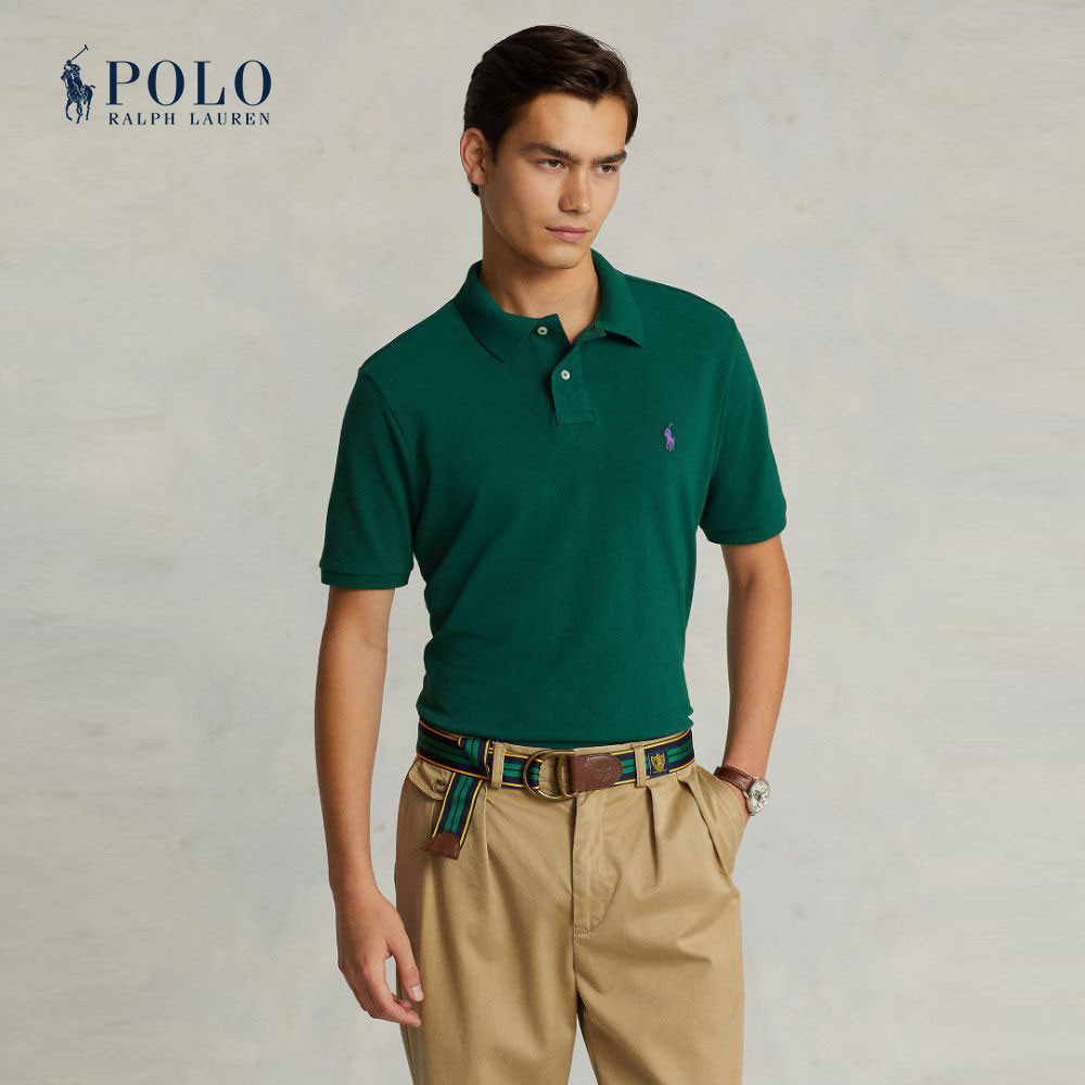 Polo Ralph Lauren POLO เสื้อโปโล รุ่น MNPOKNI1N820334 สี 300 GREEN
