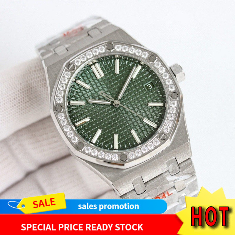 แฟชั่น Aijiabi Oak ผู้ชายอัตโนมัตินาฬิกาสแตนเลสสตีลแปดเหลี่ยม Dia แหวน e0c ff5 8KGX