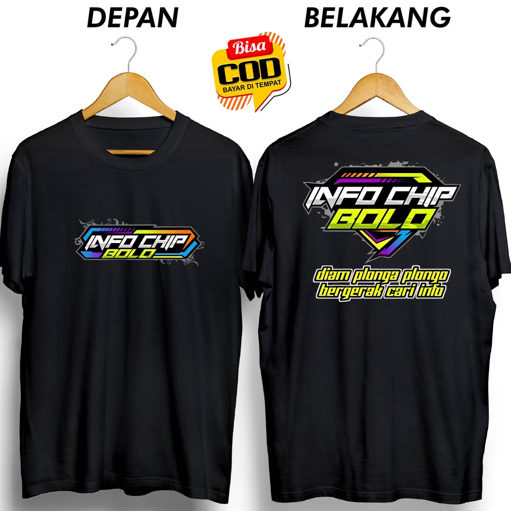 เสื้อยืด INFO CHIP BOLO SILENT PLLONGO MOVING SEARCH สําหรับ INFO