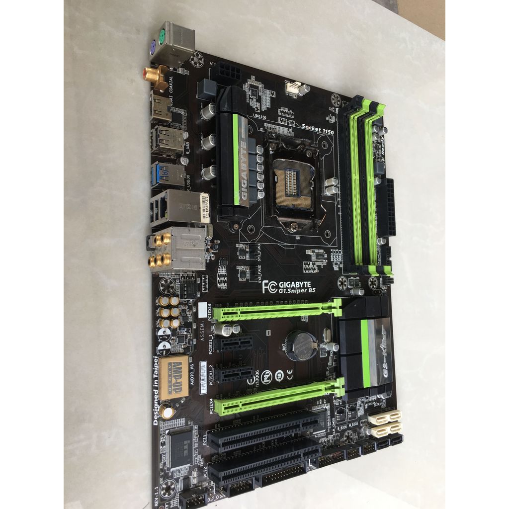Gigabyte/Gigabyte G1.Sniper B5 B6 1150 Pin หรูหราบอร์ดขนาดใหญ่ B85 เมนบอร์ดพร้อมอินเทอร์เฟซ M2