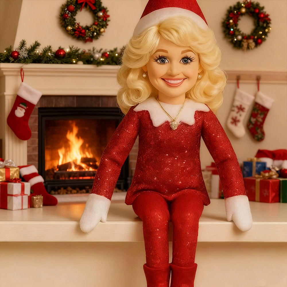 Dolly Parton Christmas Elf Doll Christmas Trees Decoration