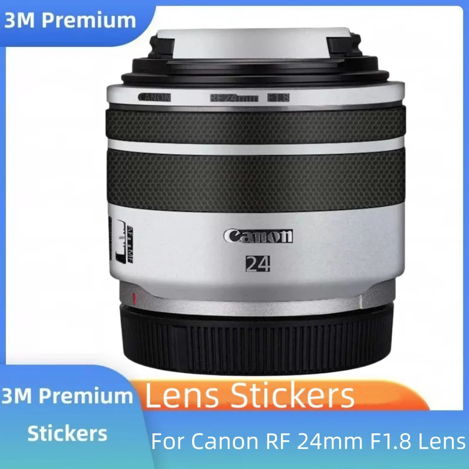 RF 24 1.8 รูปลอกไวนิลห่อฟิล์มเลนส์ร่างกายสติกเกอร์ป้องกันเสื้อสําหรับ Canon RF 24 มม.F1.8 STM RF24mm
