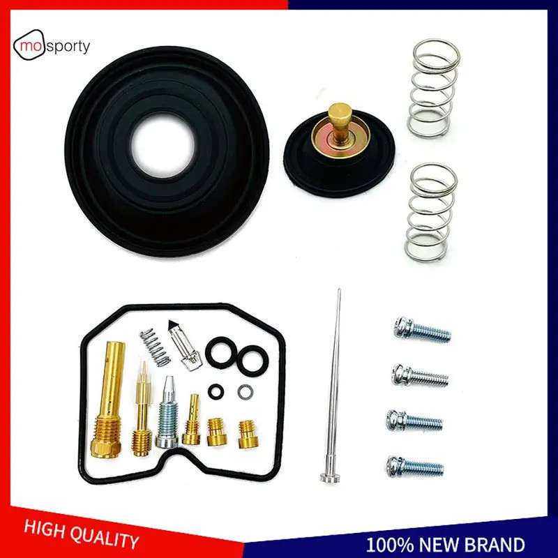 KAWASAKI ชุดซ่อมคาร์บูเรเตอร์รถจักรยานยนต์พร้อมวาล์วปิดอากาศไดอะแฟรมขนาดเล็กสําหรับคาวาซากิ KL650 KL