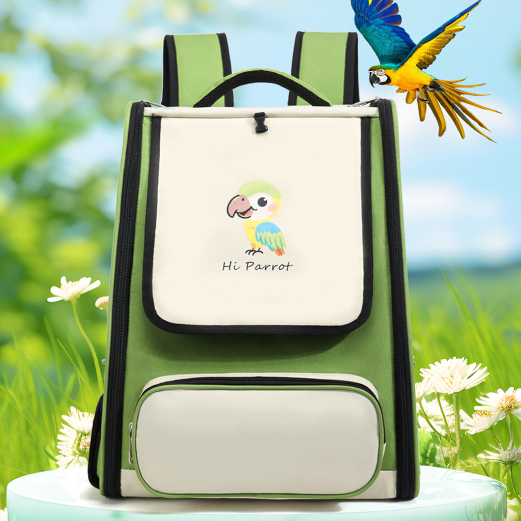 Pet Bird Bag Breathable Xuanfeng Portable Takeaway Bag Parrot Outing Bag Bird Outing Backpack