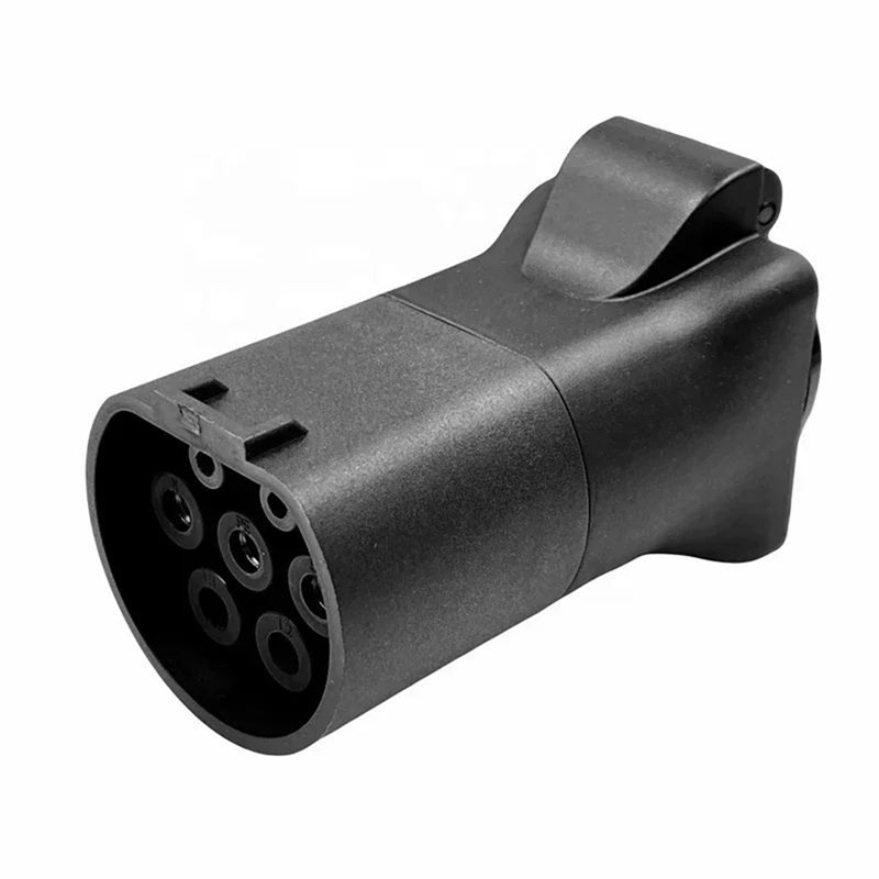 uhunhn-ไฟฟ้ารถชาร์จอะแดปเตอร์ปลั๊ก V2L สําหรับ MG4 MG5 Discharge Type 2 อะแดปเตอร์กับขั้วต่อสากล