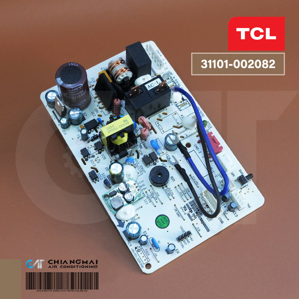 31101-002082 แผงวงจรแอร์ TCL แผงบอร์ดแอร์ทีซีแอล บอร์ดคอยล์เย็น รุ่น TAC-XAL18CH อะไหล่แอร์ ของแท้ศูนย์