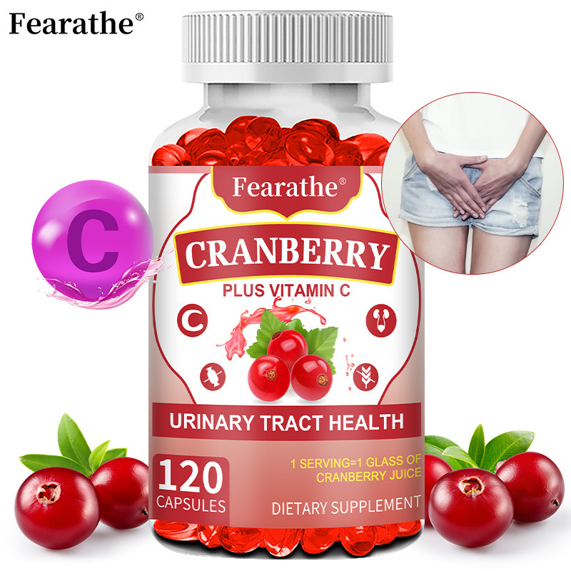 Cranberry 500 mg - Urinary Tract Support, สุขภาพไต, สารต้านอนุมูลอิสระ
