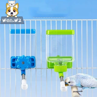 wen.W2 นกใช้เครื่องให้อาหารอัตโนมัตินกแก้วนกแก้วอุปกรณ์เสริมใต้น้ำ ที่ป้อนน้ำนก