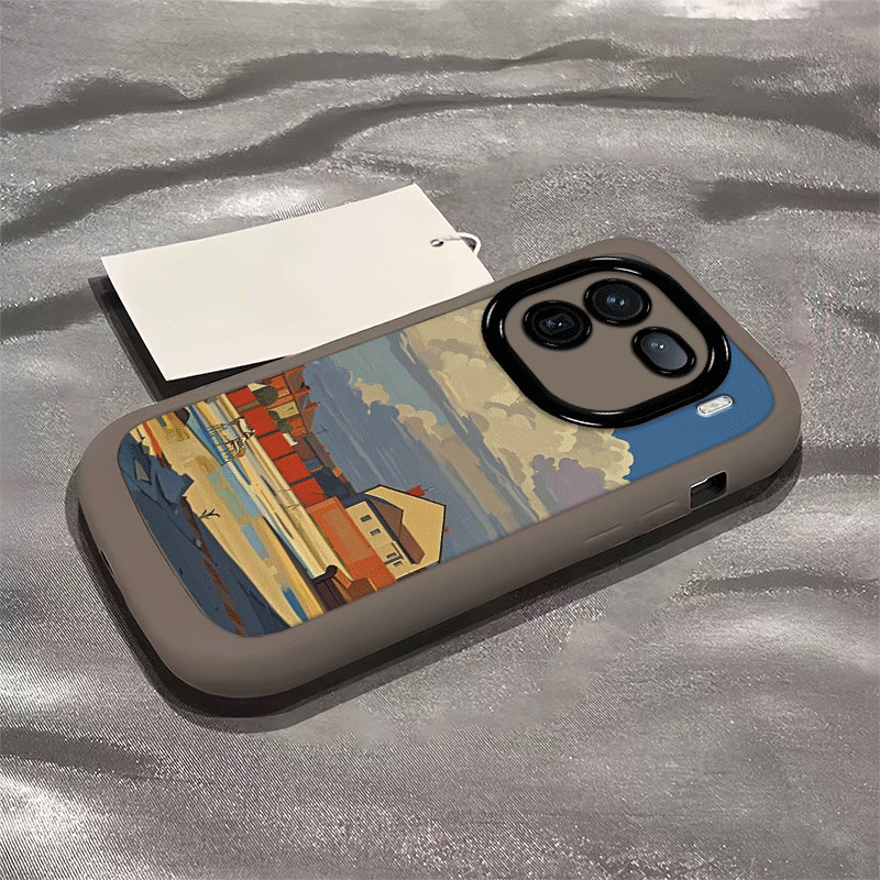 Nobemei เหมาะสําหรับ iQOO13 IQOO12 เคสโทรศัพท์ iqooz9 นุ่ม 10 ด้านนอก 11 กว้าง z8 Pine z7x z6 IQ5/3/