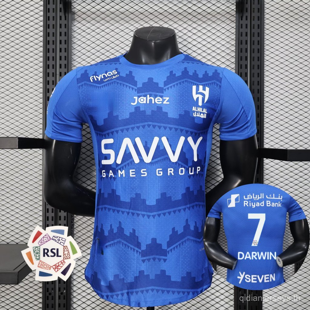 25/26 | Al Hilal SFC Home | เสื้อแข่ง Player Edition. #DARWIN