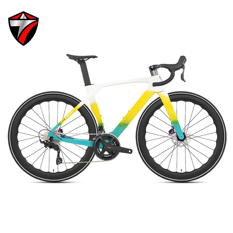 จักรยานเสือหมอบ TWITTER T10pro GT RS-24 ดีไซน์ความเร็วด้วยคาร์บอนไฟเบอร์และระบบเบรกไฮดรอลิก