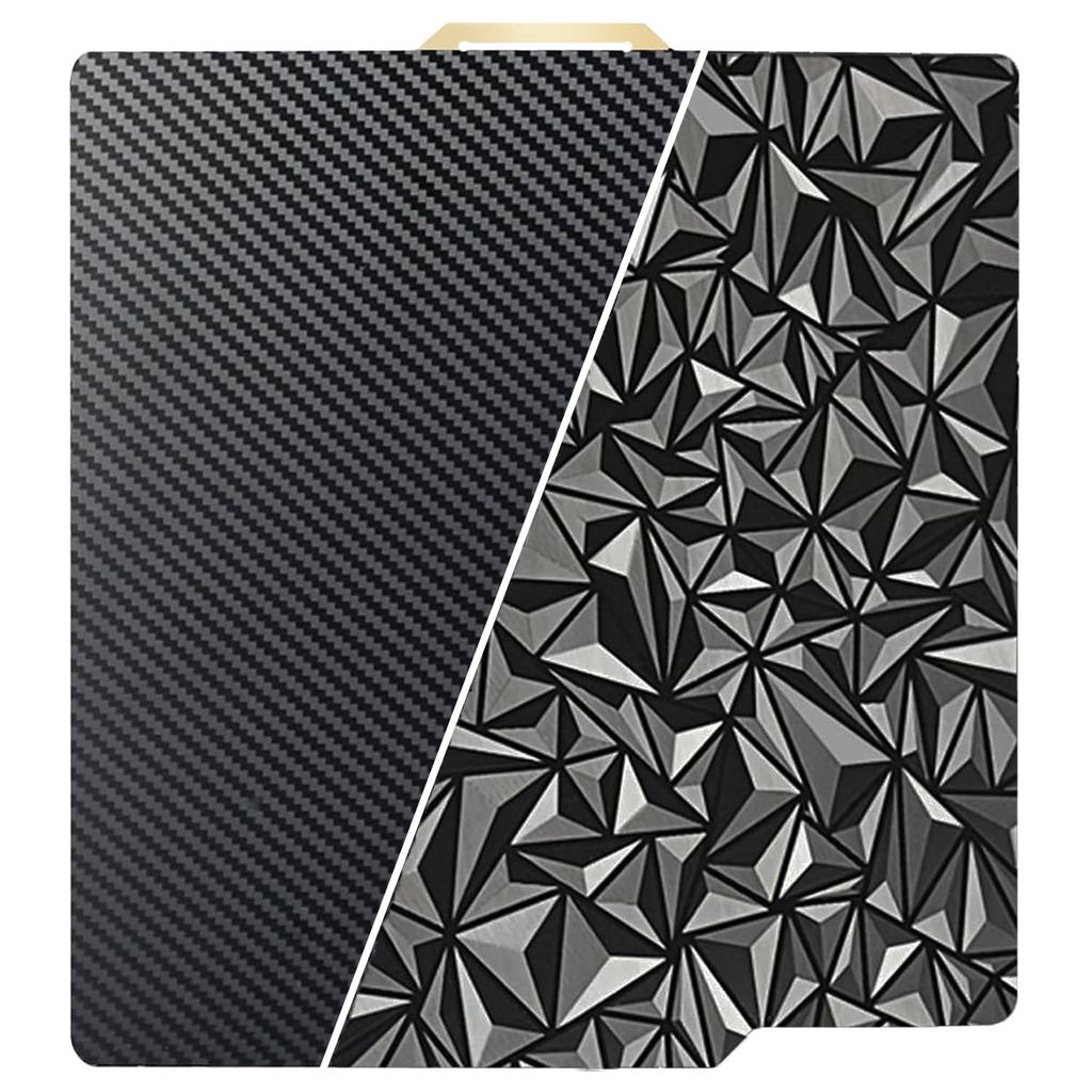 3D เครื่องพิมพ์ PEO PET Bambu Labs สร้างแผ่นสําหรับ Bambu Lab X1C/X1E/P1P/P1S/A1,Diamond PEO + คาร์บ