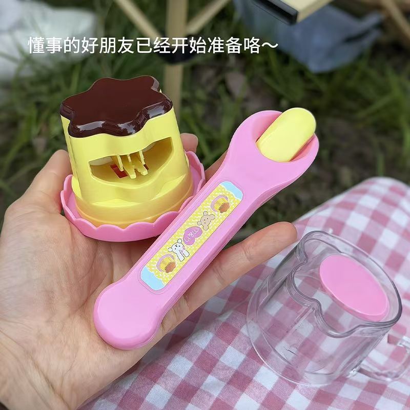 Jelly Strawberry Pudding Feeding Toy Set Play House Toy Girl Gift Children Feeding Food Toy20251019