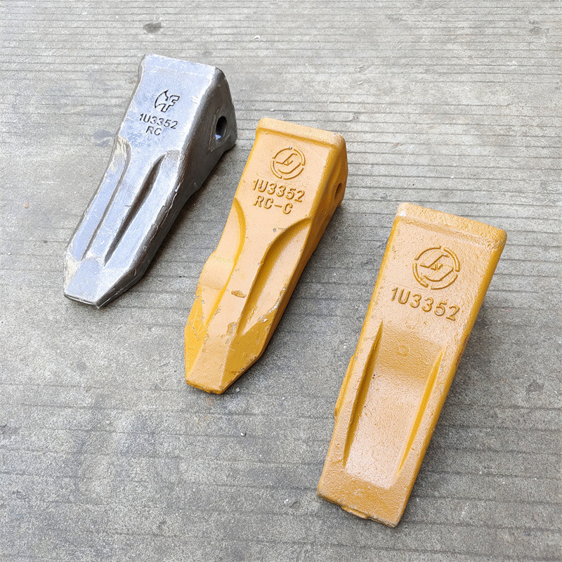 Carter เครื่องขุด 315/200B/320C/323D ฟัน King ฟันถังฟัน Pin ฟันที่นั่งทนต่อการสึกหรอ 1U3352 ฟันแบน