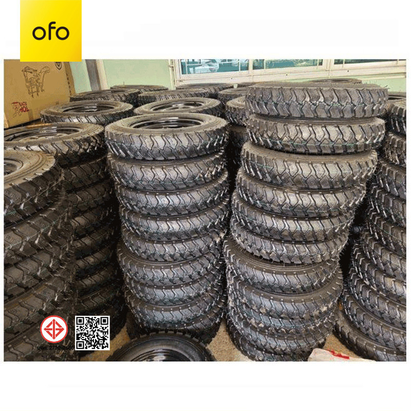 OFOEBIKE ยางรถสามล้อขอบ12 ยางนอกพร้อมกะทะ5.00-12/4.50-12/4.00-12 ยางนอก+ยางใน+กะทะล้อ ล้อพร้อมยางส ใช้กับสามล้อ - รูปที่ 3