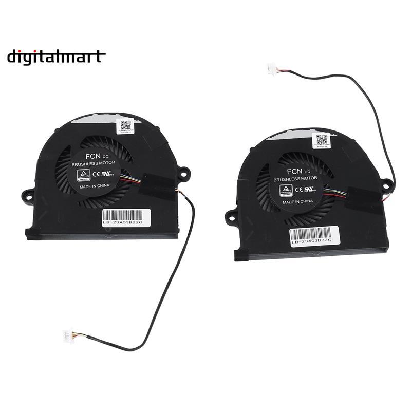 2PCS CPU + GPU พัดลมระบายความร้อนอะไหล่สําหรับ Strix GL503 GL503V GL503VD FX503VD FX503 5V