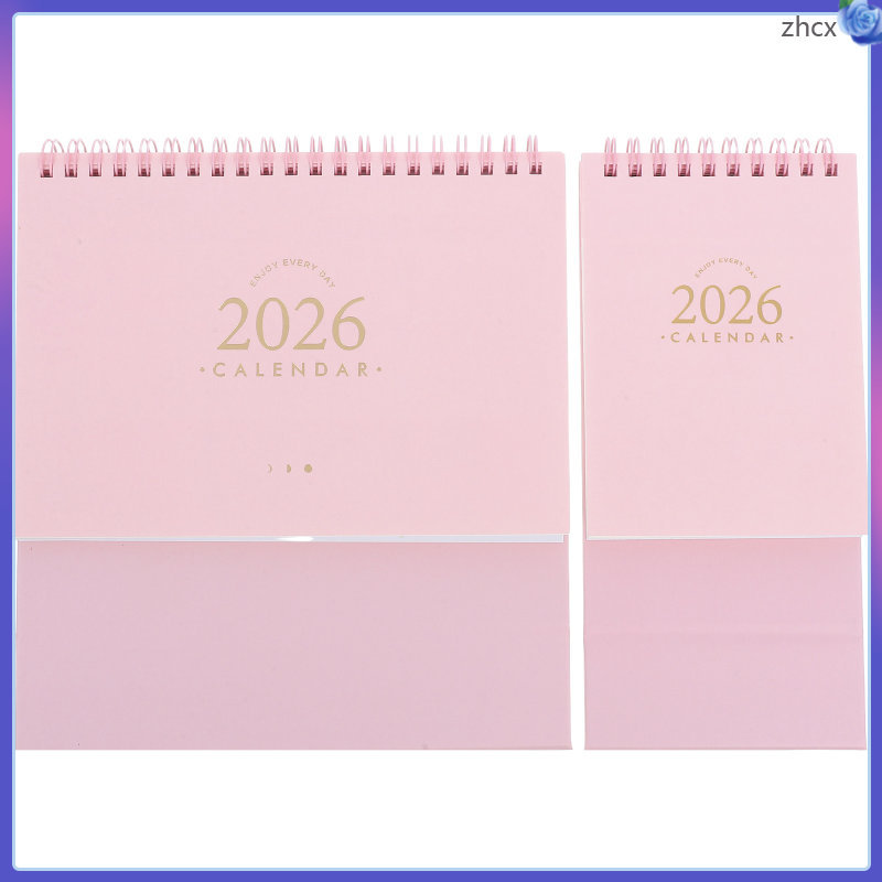 2 ชิ้นโต๊ะ Calander Aesthetic ปฏิทินอุปกรณ์เสริม zhihuicx