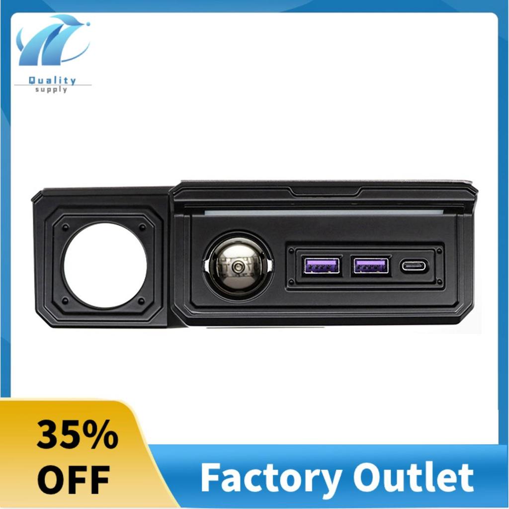 Dual USB Car Charger และ Type-C พอร์ตชาร์จอะแดปเตอร์สําหรับ Jimny JB64 JB74W 2019-2023 LHD