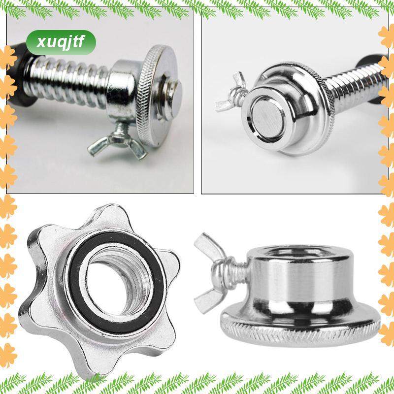 สกรู Hex Nut เปลี่ยนปลอกคอสกรู Nut สําหรับ Barbell ยกน้ําหนักฟิตเนสอุปกรณ์การฝึกอบรม