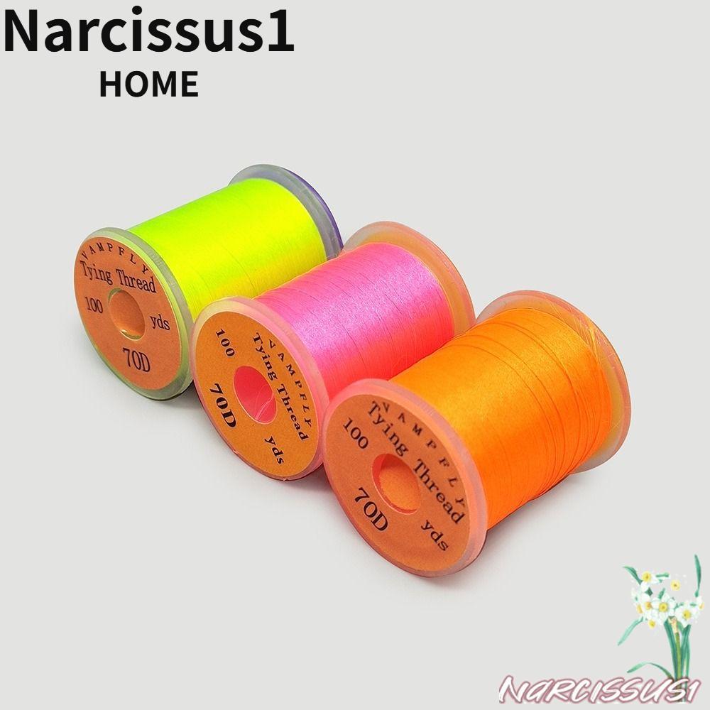 NARCISSUS Fly Fishing Line, Thread Spool Super Strong Fly Tying Thread line, Fly Bass Salmon Fishing