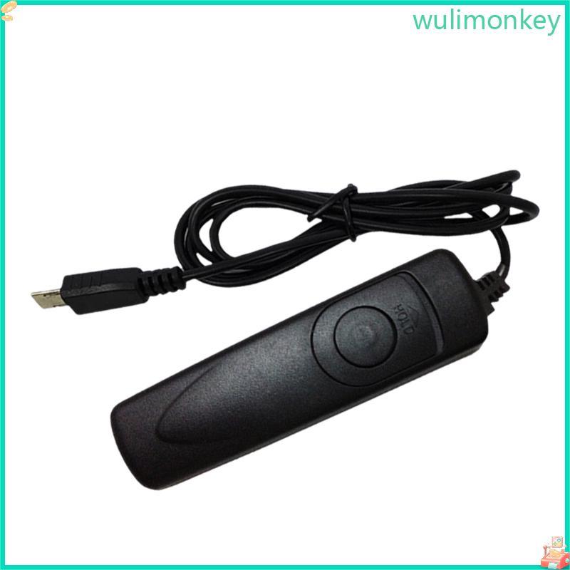 WU สวิตช์ระยะไกลสําหรับ A7R V A9 A7R A7S A6600 A6500 A6300 A6000 A5100 A5000 A3000 กล้องชัตเตอร์ Rel