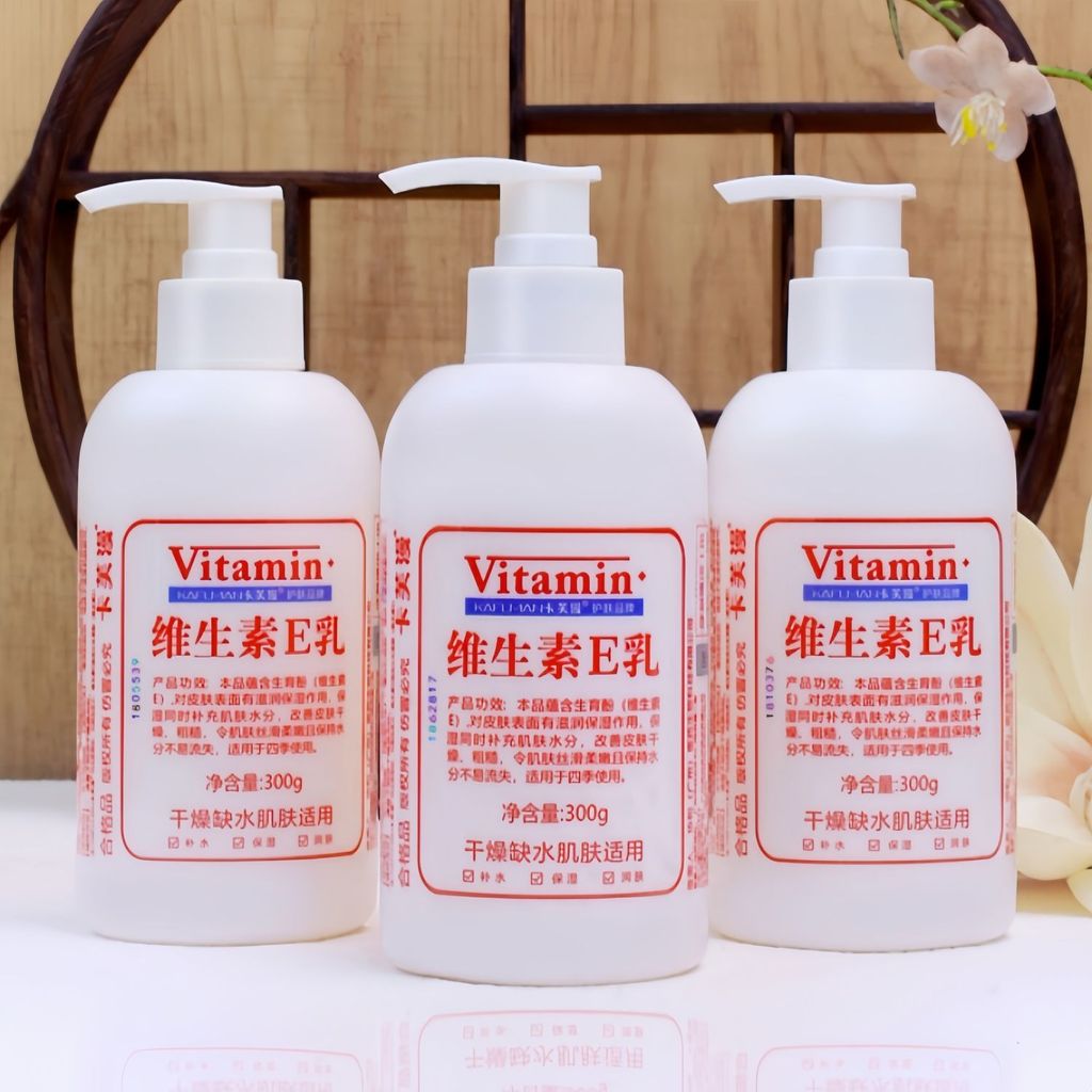 Kafman Vitamin e Lotion Moisturizing Cream Hand Cream Body Lotion 300ml Threesome6th20251021