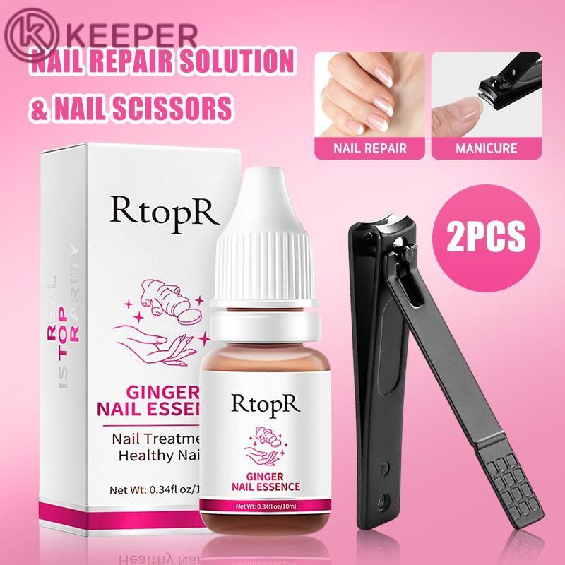 【ซื้อ 1 แถม 1】RtopR Ginger Nail Care Essence ผลิตภัณฑ์บำรุงมือที่ให้ความชุ่มชื้นและซึมซาบสู่ผิวอย่าง