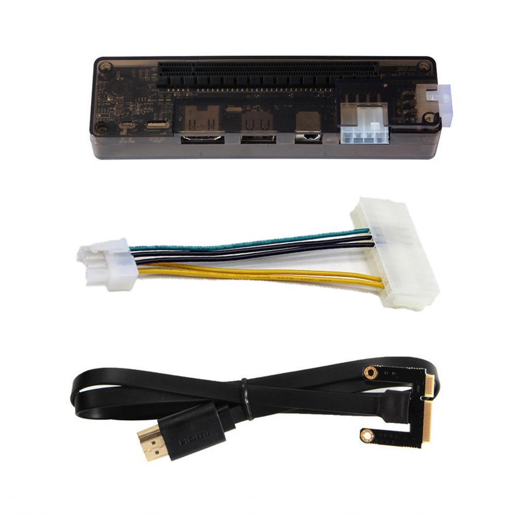 Alwaysonline แท่นการ์ดกราฟิกภายนอก V8.0 EXP GDC แล็ปท็อป PCIE Gpu Docking Station พร้อมส่วนขยาย PCI 