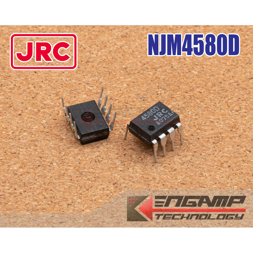 (1ตัว) [IC] NJM4580D JRC Dual OP-AMP