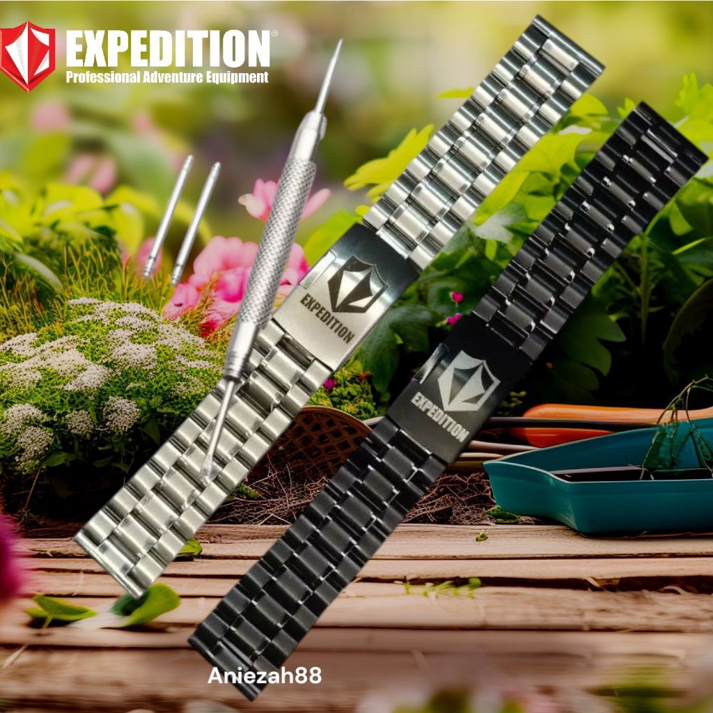 Expedition Watch สายโซ่สแตนเลส 20mm 22mm 24mm