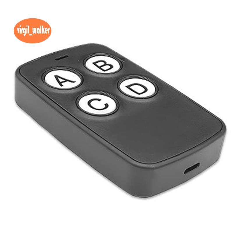 300-868MHz Auto Copy รีโมทคอนโทรลไฟฟ้าโรงรถประตูเปิด Duplicator Clone รหัส 4 คีย์เครื่องส่งสัญญาณ A