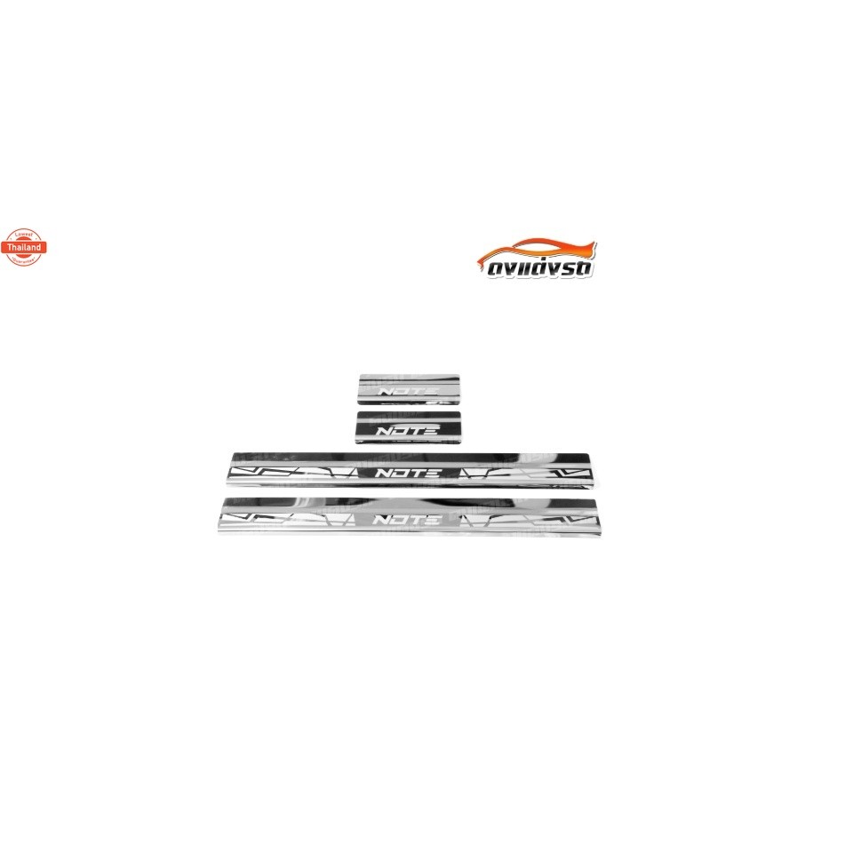 ดงแต่งรถ ชายันไดสแตนเลส NISSAN NOTE