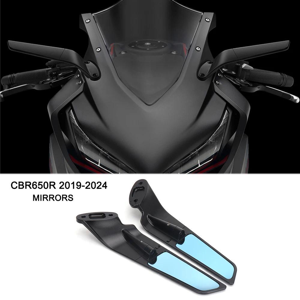 CBR650R อุปกรณ์เสริม Stealth กระจกสําหรับ Honda CBR 650 R cbr 650r CBR650 R 2019-2024 รถจักรยานยนต์ด