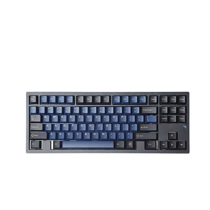 Hahu ภายนอก Blue Samurai PBT สองสีโรงงานเดิมความสูง Keycap 64 68 84 87 98 104 คีย์บอร์ดเครื่องกล