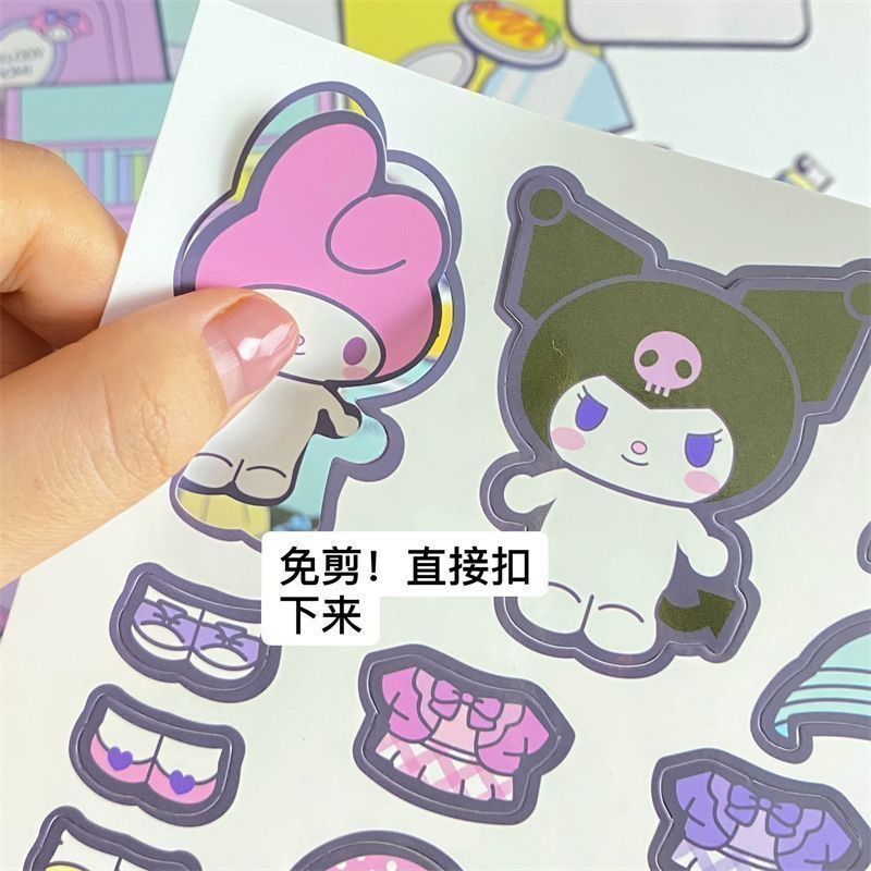 ตัดฟรี Melody Quiet Book Doudou Book Sanrio Quiet Book Giant หนาเด็กสาว diy ของเล่น vk