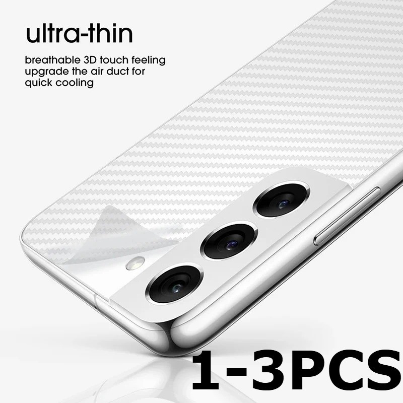 ด้านหลังคาร์บอนไฟเบอร์ป้องกันหน้าจอสําหรับInfinix Hot 8 9 10 10i 10S 10T 10S 11 11s 12 12i Play Pro 