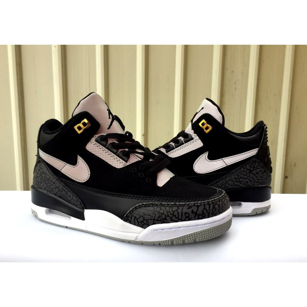 Air Jordan 3 Retro Tinker SP Black Cement Grey-Metallic AJ3 3M สะท้อนแสง CK4348-007