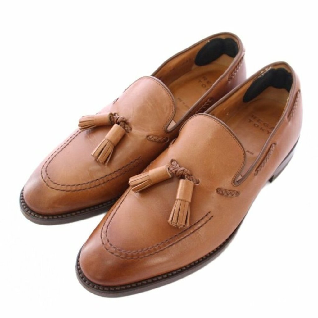 Regal Shoes Tassels leather brown Direct from Japan Secondhand